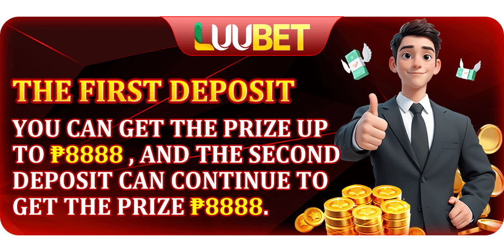 The first deposit you can get the prize up to p8888